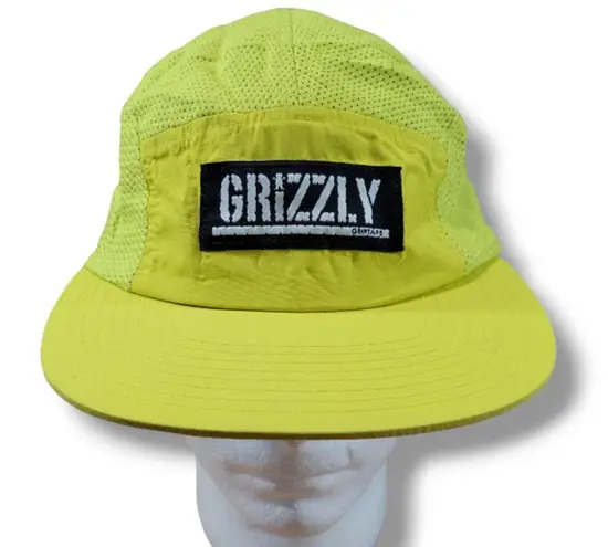 Grizzly Griptape Hat OSFM By Diamond Supply Co 5 Panel Cap Streetwear Adjustable Hat