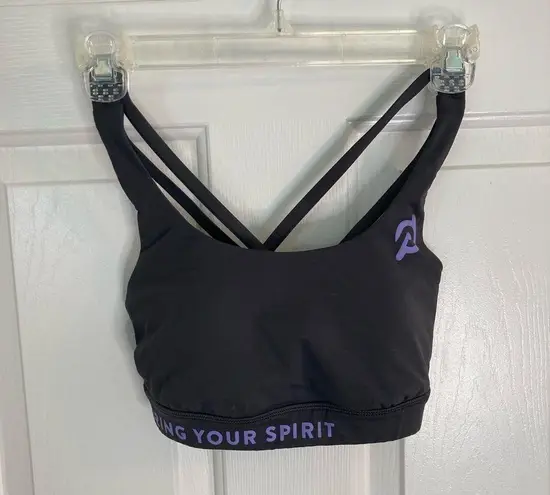 Lululemon  Athletica charcoal grey sports bra, inner tags, size 4, collab, active