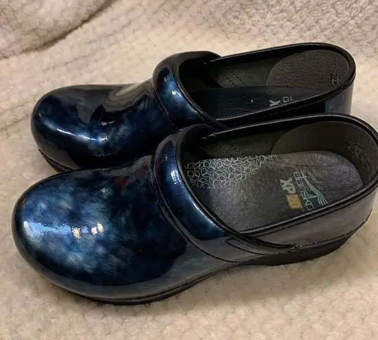 Dansko XP 2.0 blue women’s clogs sz 36 5.5-6 nursing slip resistant career *flaw