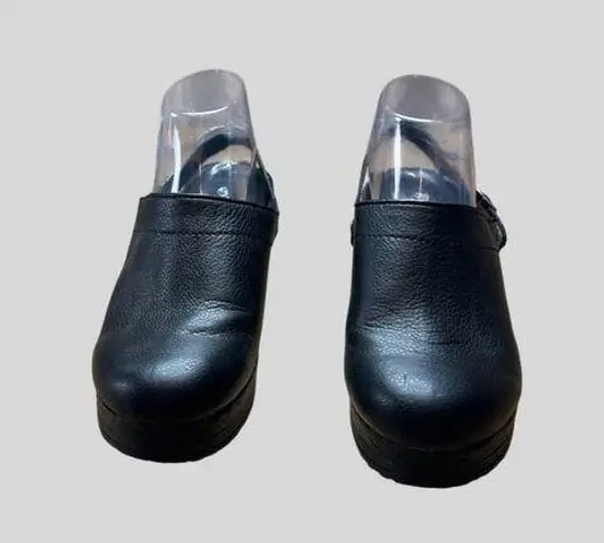 sbicca Womens Black Synthetic Professional Clogs Slip-On Comfort Shoes Size 7W