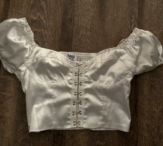 Princess Polly Allyson Top White