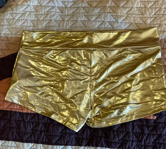 Spanx Gold  Shorts