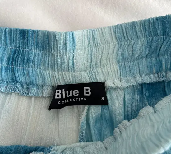 Apricot Lane Blue B blue tie dye pants (S)