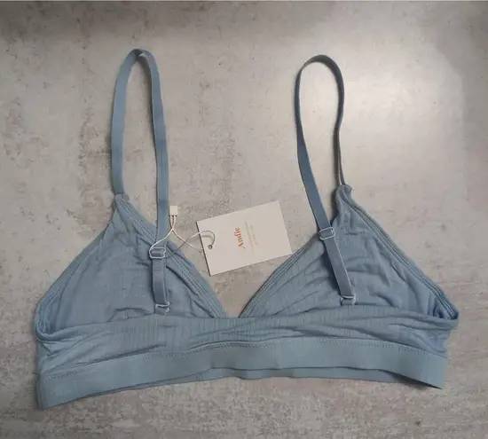 ANDIE Triangle Bralette Bluebell Loungewear Size M New