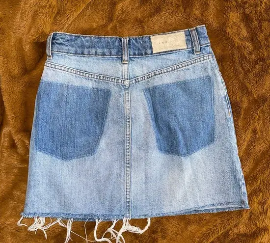 IRO Jeans Amven SS18 Denim Cotton Mini Skirt