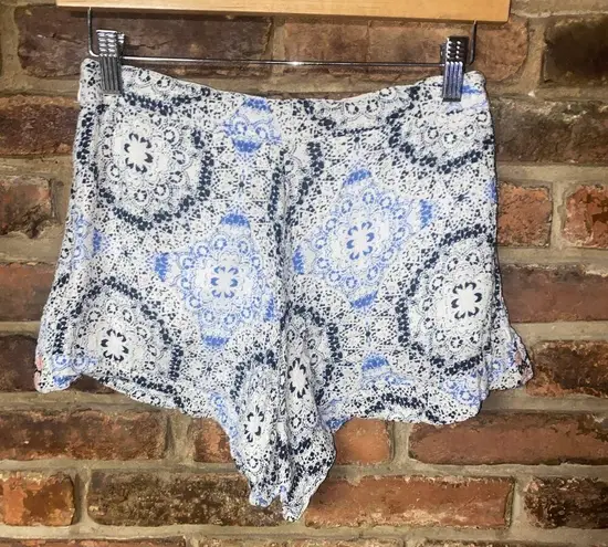 En Creme Rayon Printed Faux