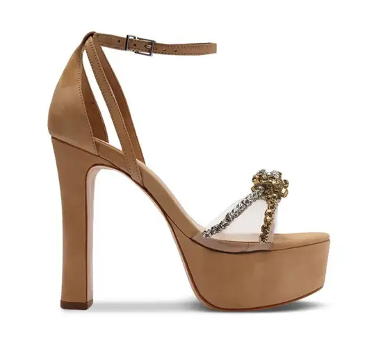 Schutz Women's Jayda Ankle Strap Platform High Heel Sandals