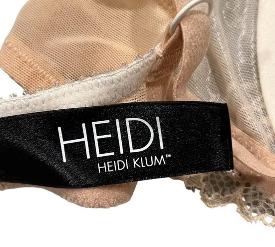 NEW Heidi Klum Natural French Lace Underwire Bra Size undefined