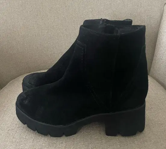 Seychelles Sey by Blk Leather Boots, S53, 9.5