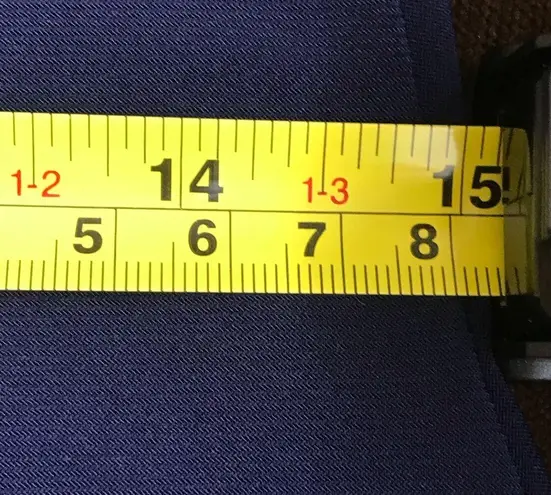 Last Tango TRUE NAVY BLUE Double V SWING TUNIC Stretch Top SZ. S