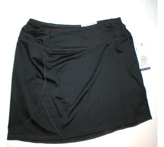Gaiam New Womens NWT Black Skirt Studio Street Yoga Pilates Barre XS Nice Short