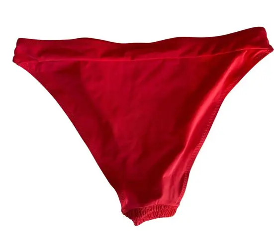 City Chic plus size 16 mid rise shirred moderate coverage vibeka bikini Bottoms