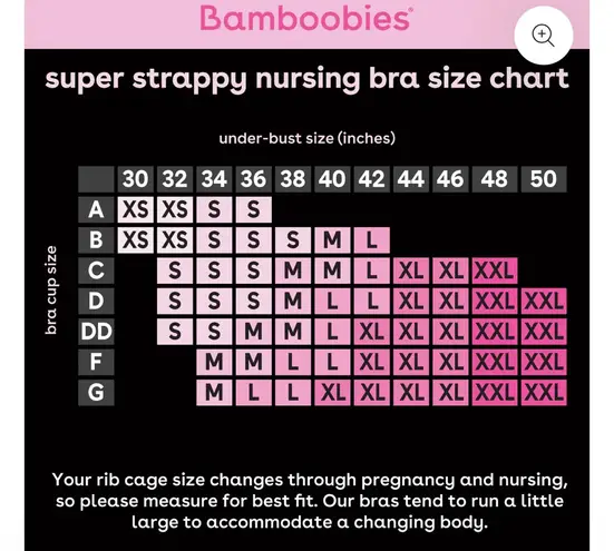 Bamboobies super strappy nursing bra