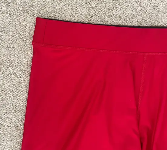 DICK'S Sporting Goods DSG Red Compression Mid Rise Spandex Shorts Size 2X NWT