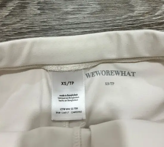 We Wore What Active Skort in Off White