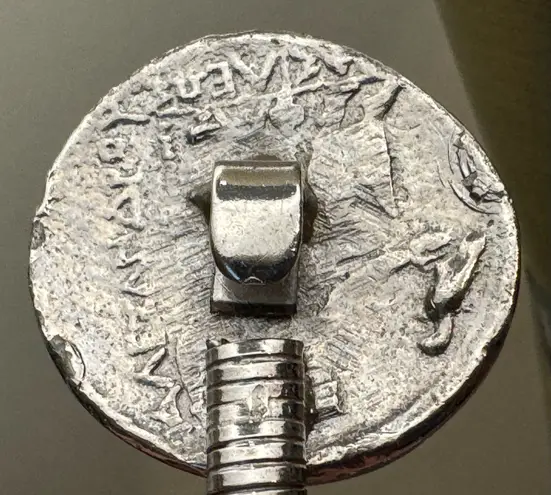 Stretchy vintage silver belt - Image 8