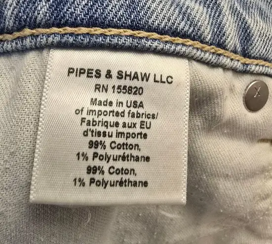 Veronica Beard {30} Alenah Slim Straight Leg High Rise Jeans In Pier Pressure