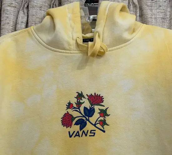 Vans  Tie Dye Flower Logo Hoodie Sweatshirt 