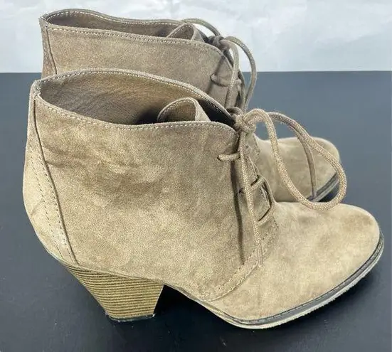 MIA  faux suede Shayna booties