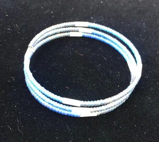 Handmade memory wire bracelet