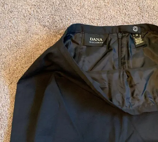 Dana Buchman Black Mini Skirt