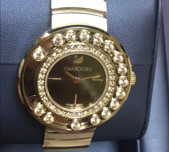 Swavorski New Swarovski Lovely Crystals Black watch
