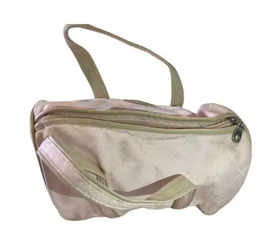 Vintage Celebrity Pastel Pink Top Handle Purse Bag Tote