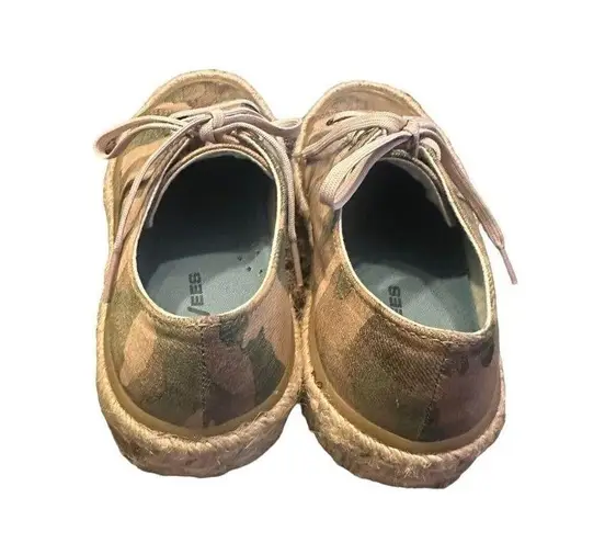 Seavees Coronado Espadrille Distressed Twill Women’s Shoes Khaki camouflage US 7