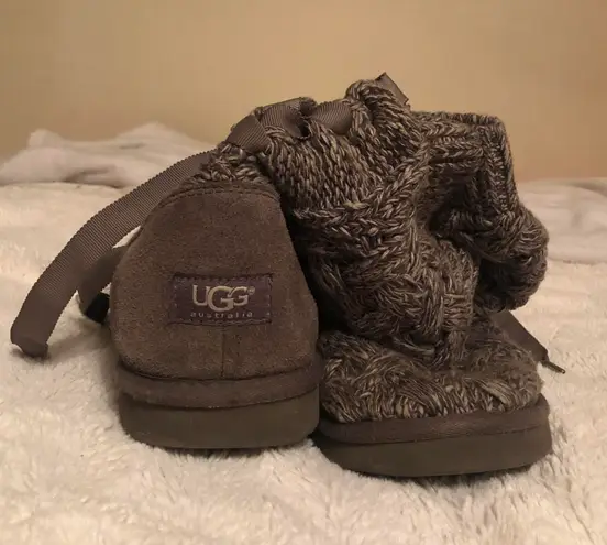 UGG Cable Knit Boots