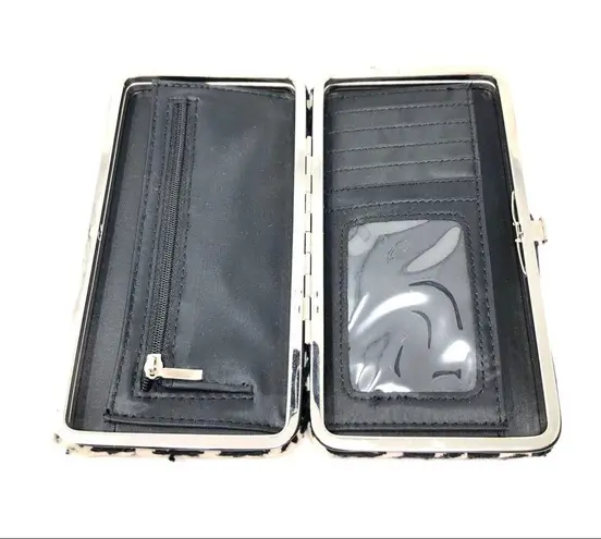 Hounds tooth hard case wallet