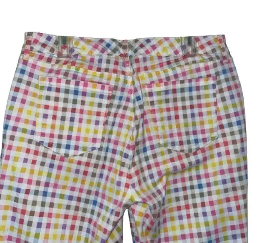 Charter Club Women Bristol Capri Plaid Cotton Size 16 P