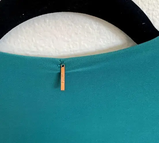 MISA Los Angeles NWT Long Sleeve Knot Dress in Eucalyptus