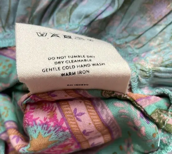 Spell & The Gypsy Collective City Lights Blouse Sage Blush