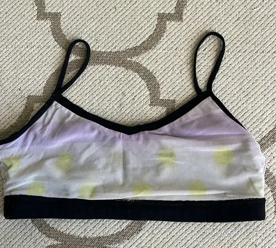 Lululemon  black no padding yoga lounge light support bra