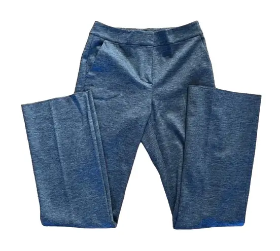 St. John Wool Blend Emma Pants Women's 6 Gray Wide Leg Pant