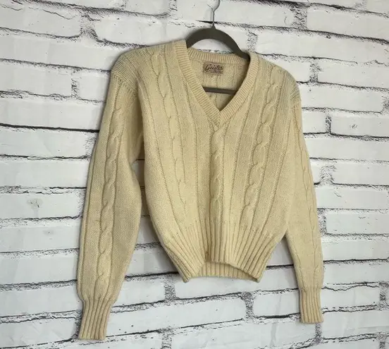 Vintage 1940s Geistex Wool Sweater S V