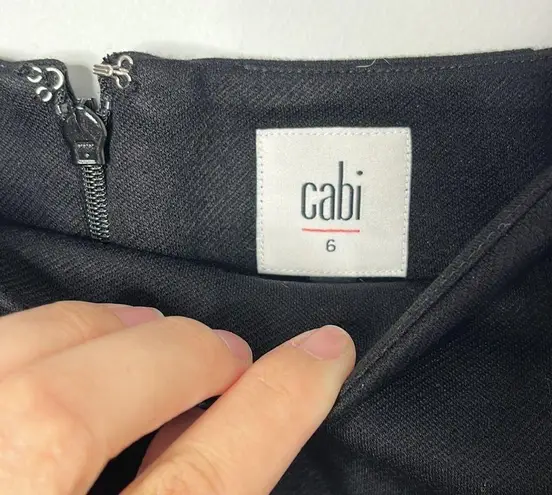 CAbi  3218 Black Utility Skirt