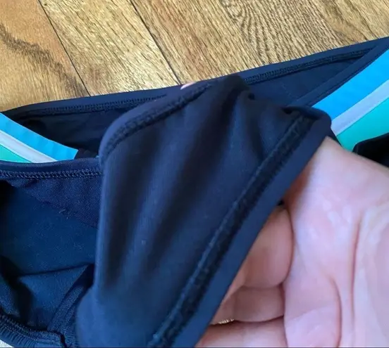 Bleu Rod Beattie Buckle Up Front Belted Bikini Swim Bottom Sz 8