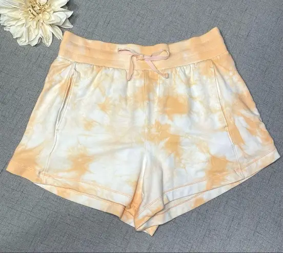 All In Motion  French Terry High Rise Tie Dye Lounge Shorts with Pockets