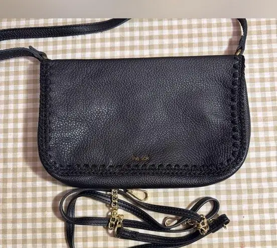The Sak  Black Leather Crossbody Bag