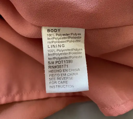 Lucca Couture WOMEN'S TIERED RUFFLE SLEEVE TOP - PINK, SIZE XS