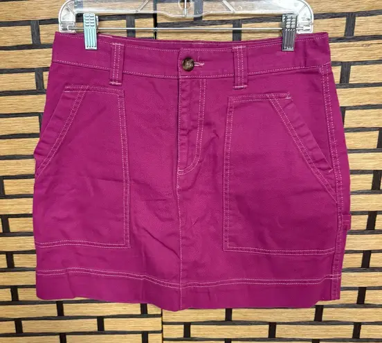 Old Navy  Purple Cargo Skirt Size 6