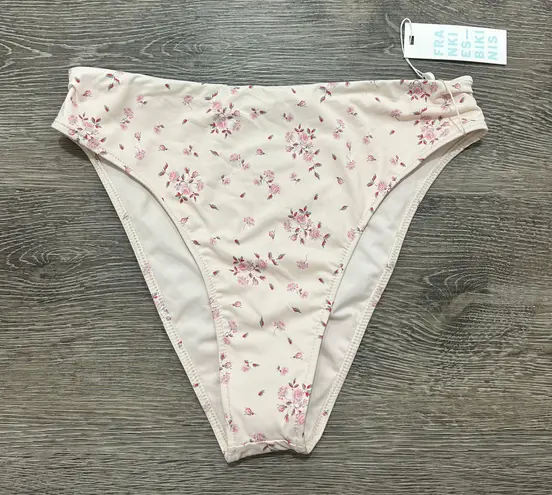frankie's bikinis NWT Frankie’s Bikinis Jenna High Waist High Cut Bikini Bottom in Sweet Rose thumbnail 5