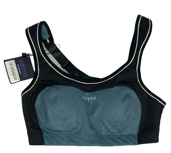NWT OSVYO Sports Bra Dark Grey 32C Size undefined