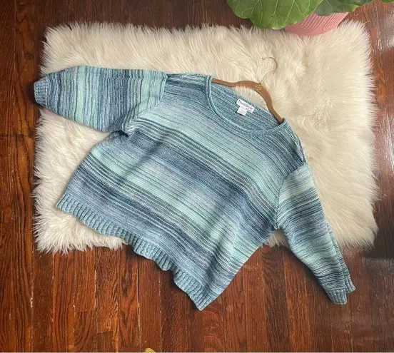 Vintage Blue 90s  Sweater Chunky & Cozy Knit