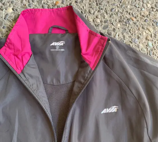 Avia  Grey & Pink Track Jacket  