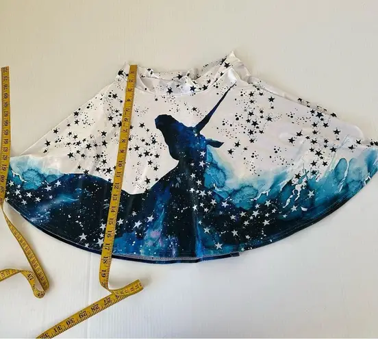 Blackmilk x Lora Zombie Cosmic Unicorn Velvet Skirt, M