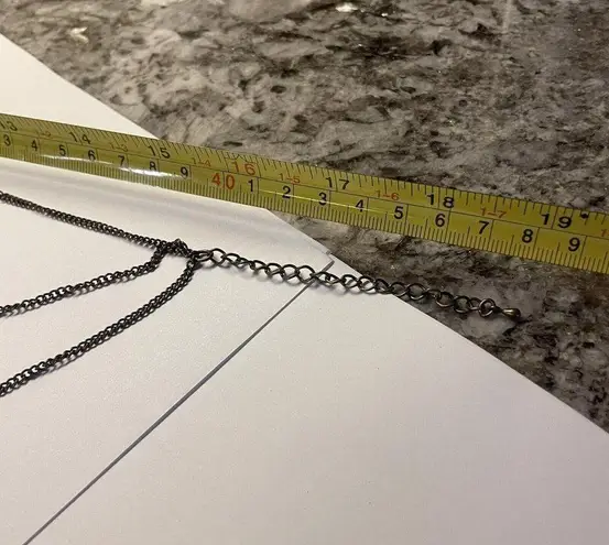 Cookie Lee Signed Bead Beaded Necklace Multi Strand Adjustable Length