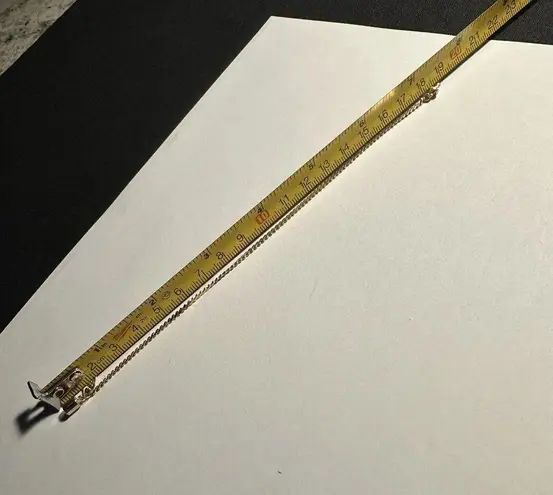 Park Lane Women’s Dainty Signed Gold Tone Chain Bracelet 7 1/4 Inch