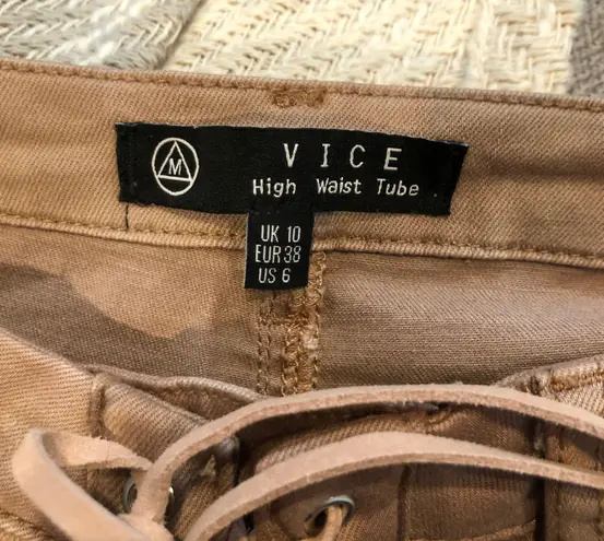 Missguided Lace-up Jeans